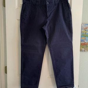 Gap Girlfriend Khakis - EUC - Size 10 - Navy